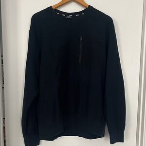 Nike Men's Black Crewneck Sweater